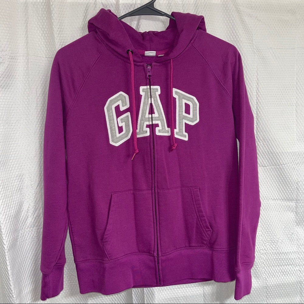 Gap -purple long sleeve hoodie jacket